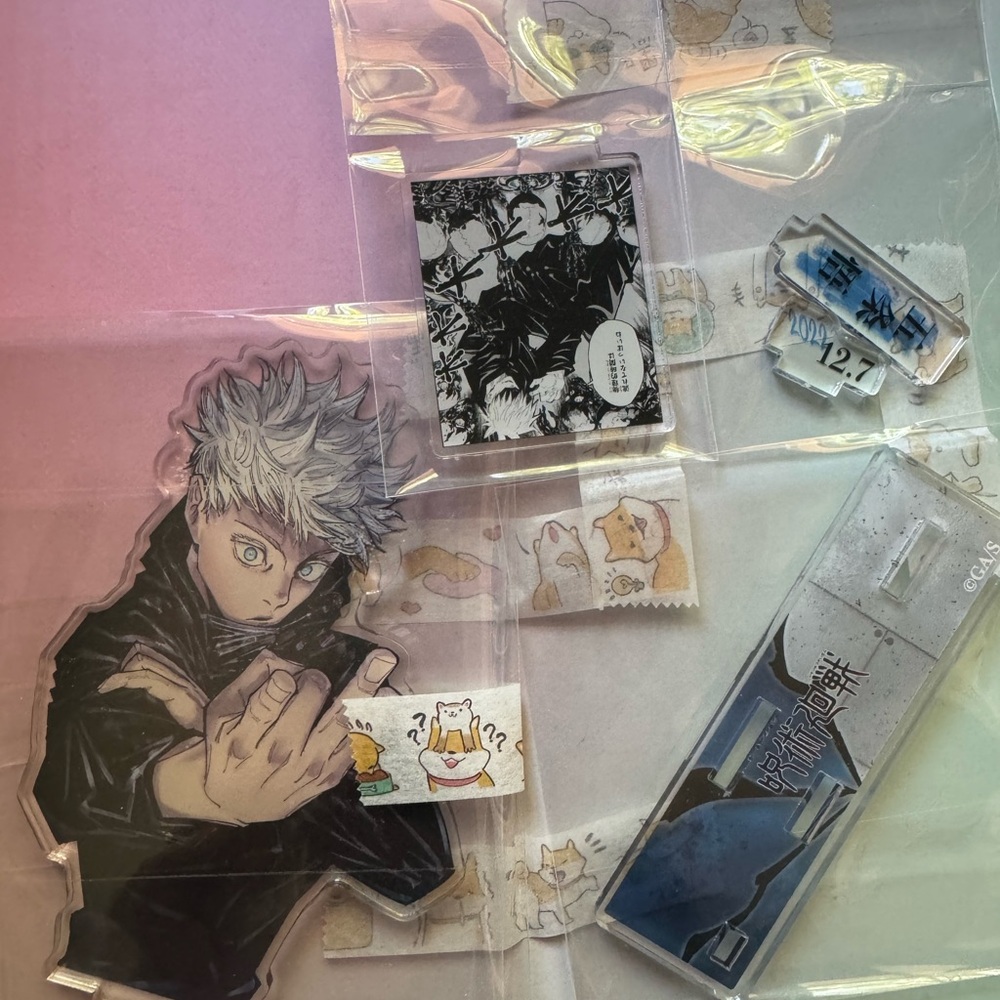 Gojo Satoru Jujutsu Kaisen anime acrylic stand from Japan